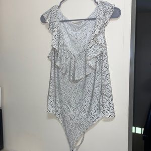 Polka Dot Bodysuit Size XL